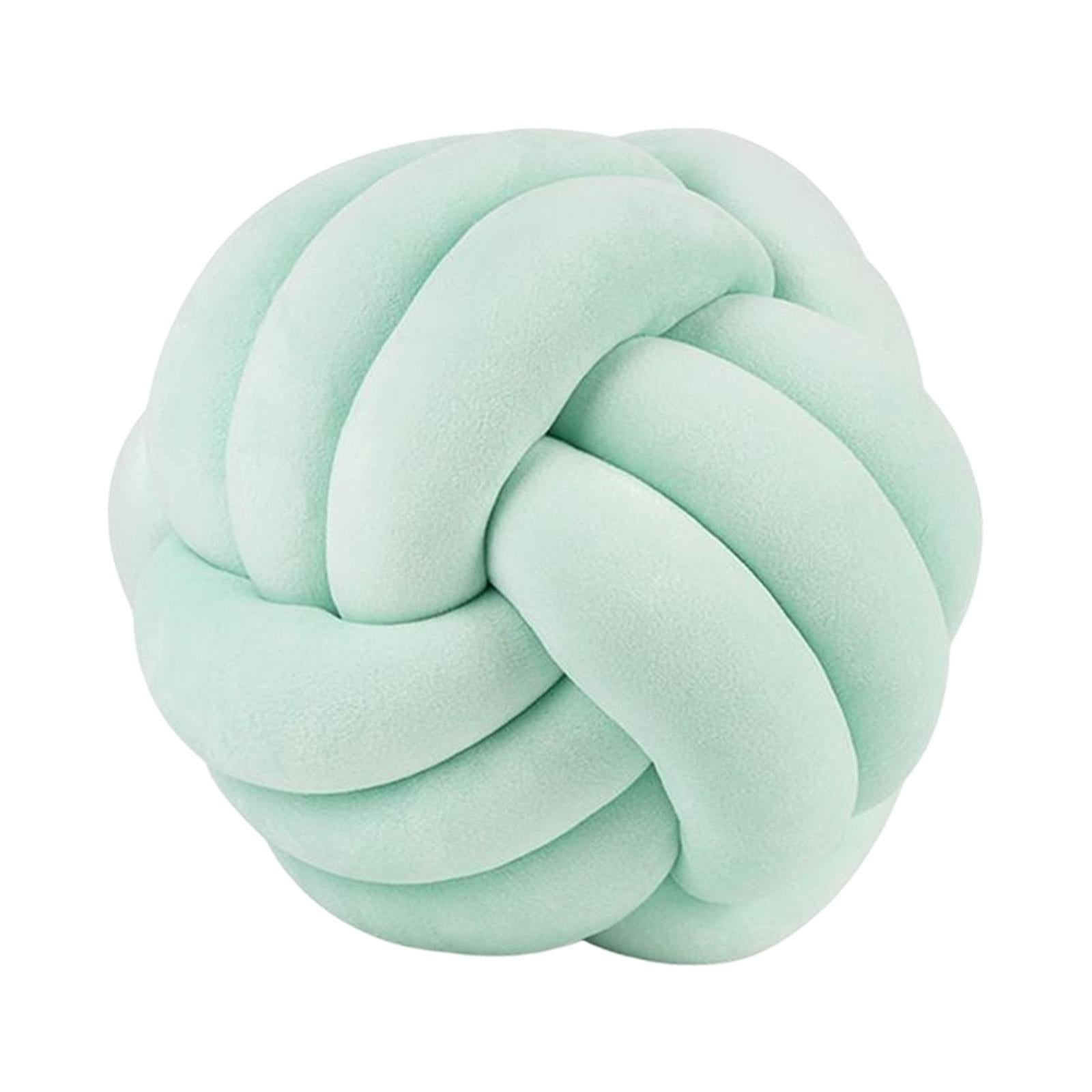 Knotted Plush Soft Knot Ball Pillow Photography Props Home Decor Cushion Soft Knot Ball Pillows Throw Knotted Pillow Handmade