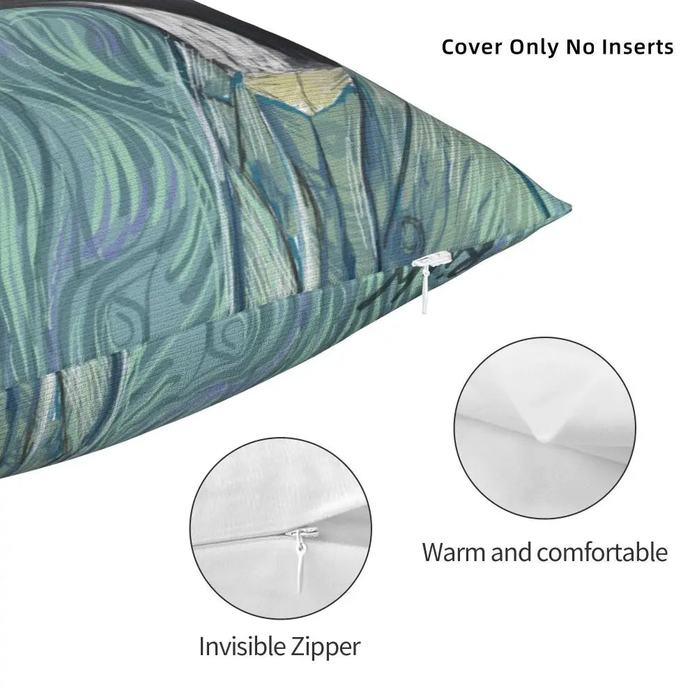 Custom Cute Whippet Greyhound Pillow Case Decor Home Hound Dog Luxury Cushion Cover Car Pillowcase