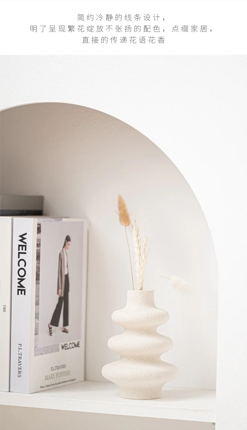 Vase, Ceramic Crafts, Creative Home Decoration, Ornament, Flower Arrangement, Bottle,Ceramic Vase,Decoration Accessories,Gift