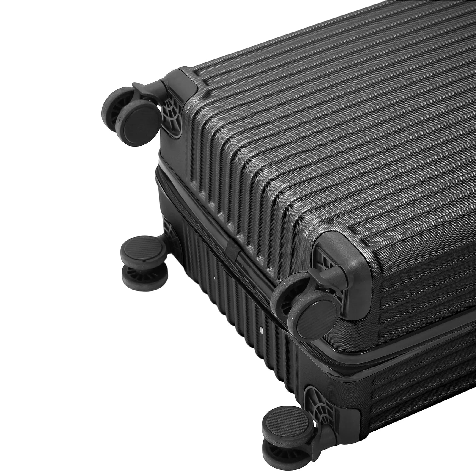 Luggage Set of 3 with Lock, 4 Rolling Spinner Wheels, ABS Lightweight Trolley Travel Suitcase for Hand Luggage Business Trip