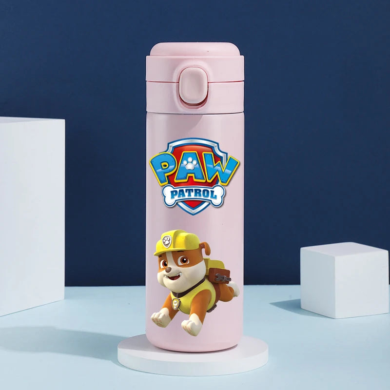 PAW Patrol 420 ML Thermos Mug Anime Kawaii Cartoon 304 Stainless Steel Portable Water Cup Travel Water Bottle Cups Kids Gifts