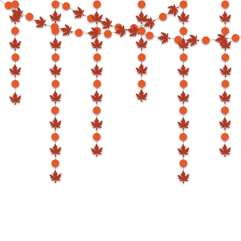 ديكور احتفالي خريفي على شكل قرع وأوراق القيقب وخلفية لعيد الشكر وحصاد ديكور جداري لمشهد الحفلة ديكور للمنزل