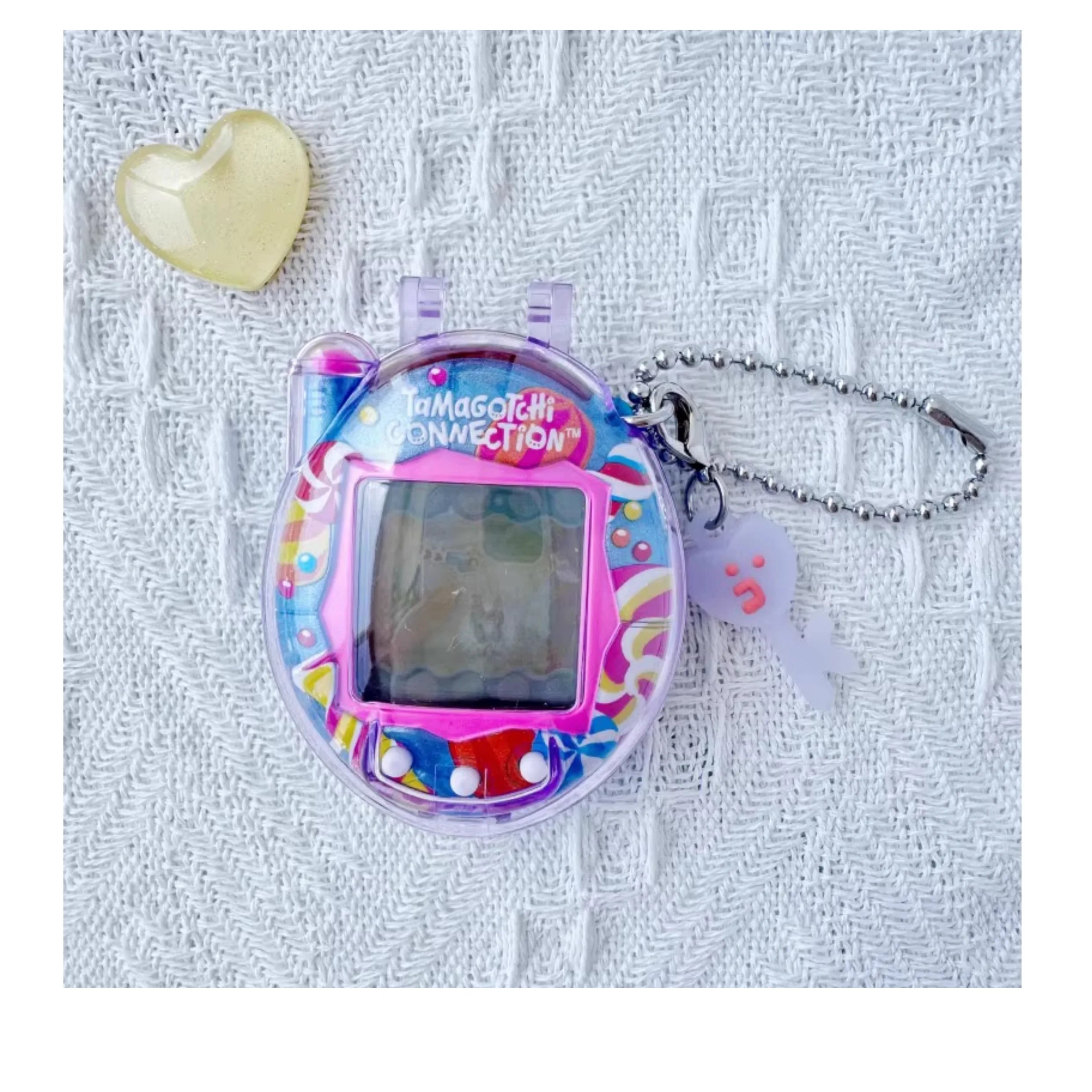 Protective Case Only For Tamagotchi Connection V3 Transparent Hard Shell Storage Box Dustproof Decor Kid Toys Present