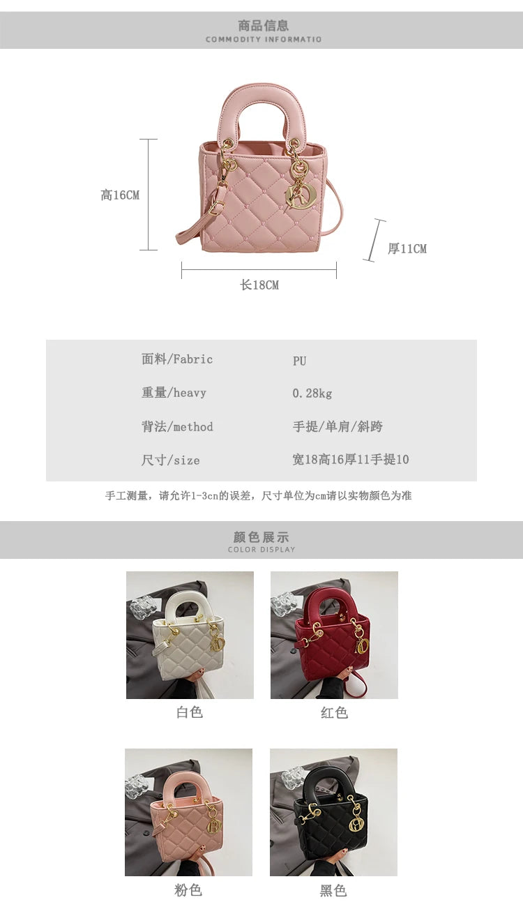 Premium Classic Elegant Leather Messenger Bag for Women By Famous Designer, Ladies Handbags Shoulder Bag Popular