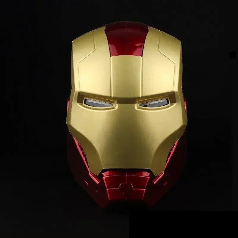 Marvel Iron Man Electric Helmet Model 1:1 Scale Multi-Piece Manual Opening Luminous Toy for Adults And Children Cosplay Gift