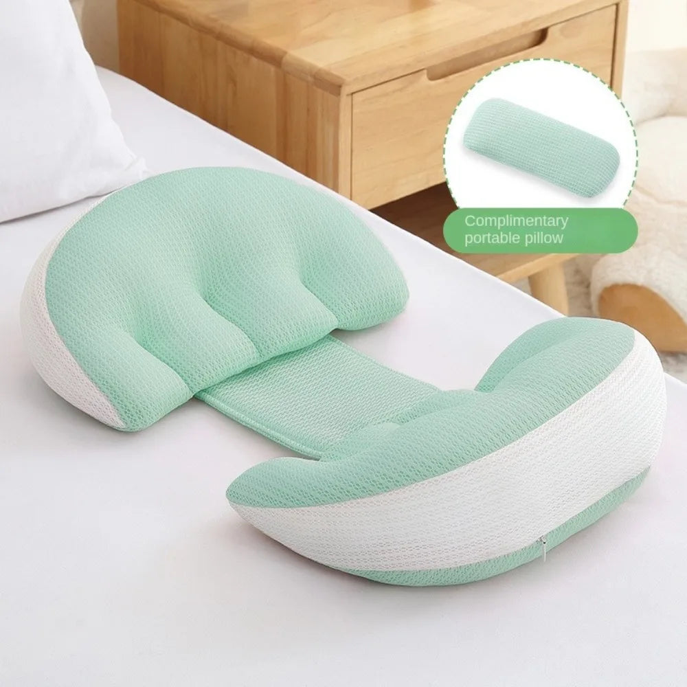 Pregnant Women's Waist Pillow U Shaped Comfort Maternity Pillow Soft Abdominal Support Pregnancy Cushion Sleeping Cushion