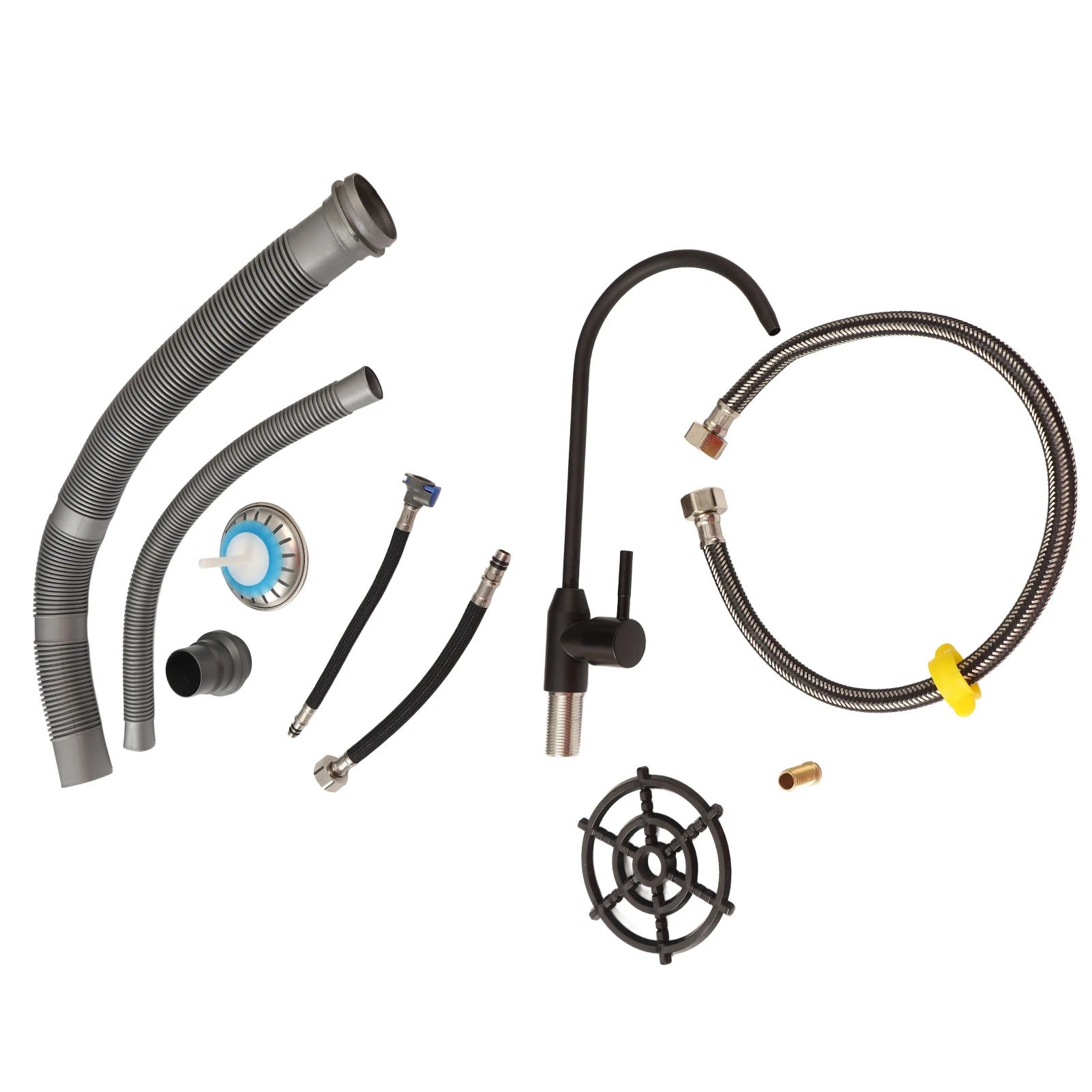 Kitchen Sink Digital Display Workstation Under Counter Kitchen Sink Basin 68x45cm Thickened Stainless Steel Kitchen Sink