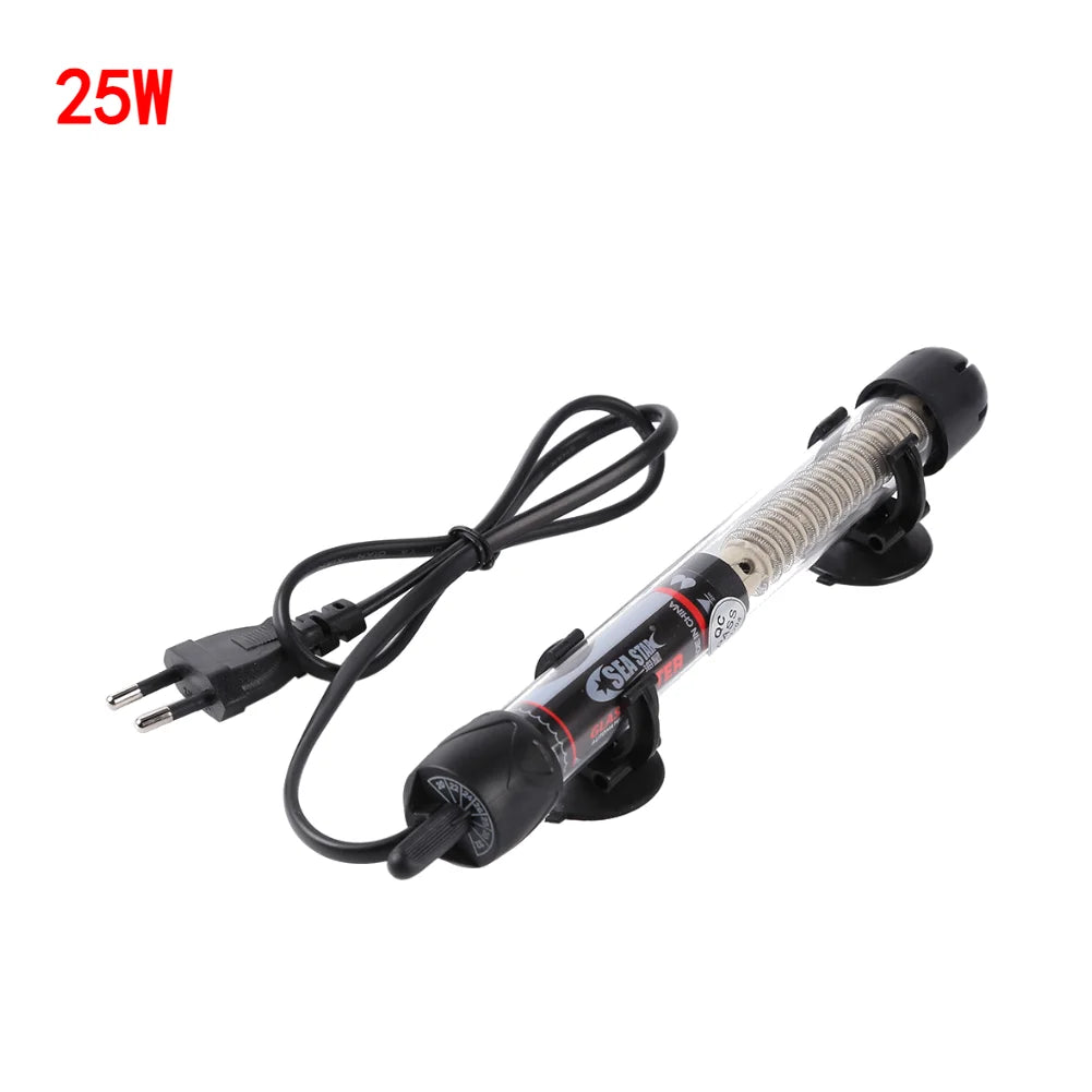 25-300W Fish Tank Heating Rod Adjustable Temperature Thermostat Heater Automatic Thermostat Rod Aquatic Aquariums Accessories