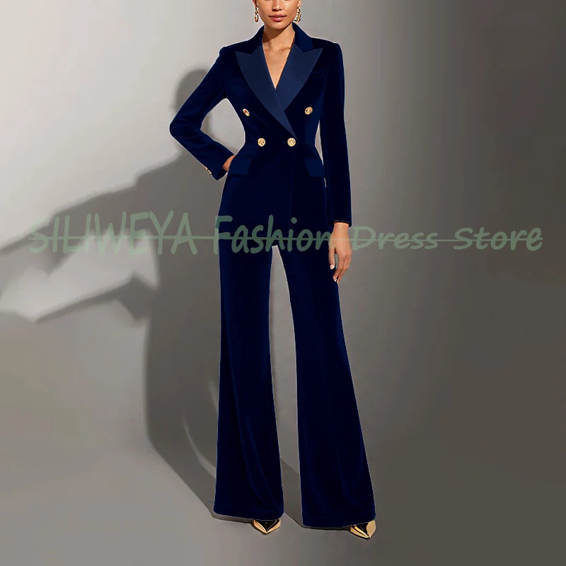 Ensembles femmes velours vert