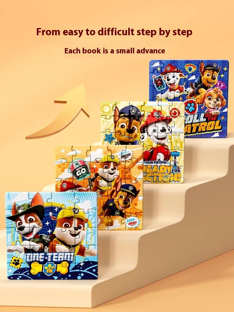 Paw Patrol Magnetic Puzzle For Children Aged Magnetic Puzzle Toys For Boys And Girls Intellectual Birthday Gifts Magnetic Toys