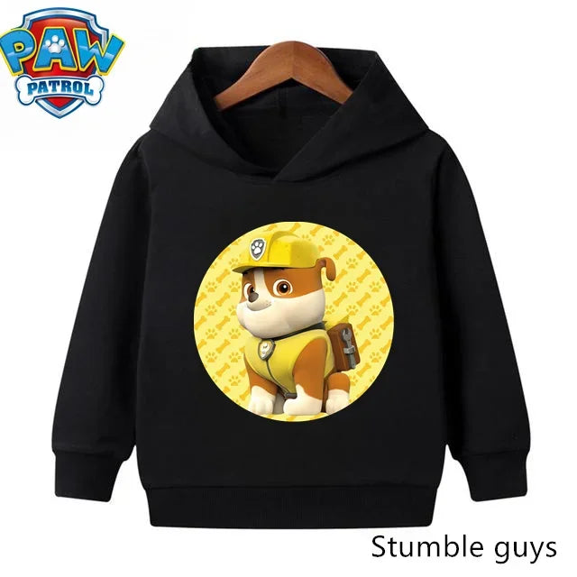 Paw Patrols Hoodie Kids Sweatshirt Cute Anime Hoodie Cashmere Boys Clothes Girls Tops Pokemoned Clothes