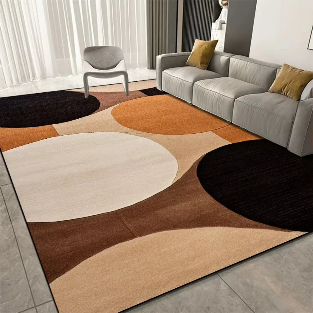Luxury Geometric Carpets for Living Room Decor Sofa Large Area Home Rugs for Bedroom Soft Non-slip Mat for Kitchen Doormat