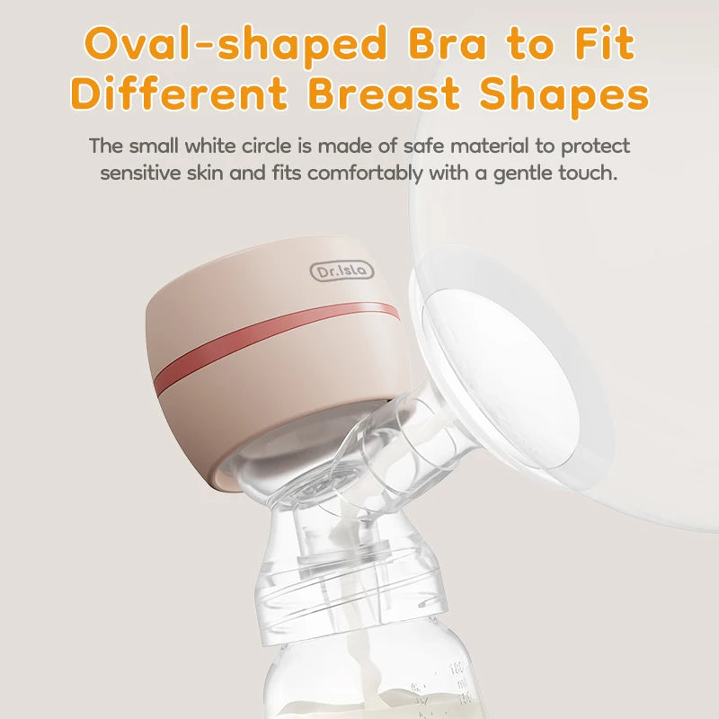 Electric Breast Pump Wearable Electric Breast Pump Milk Extractor Collector Portable Hands Free Silent Comfort Breast BPA-free