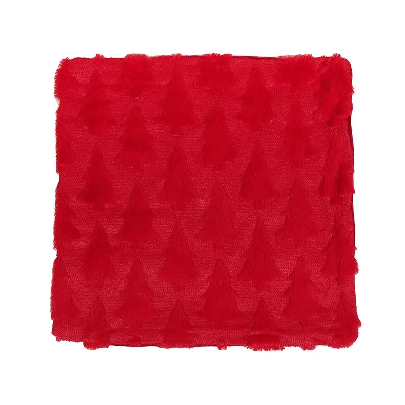 Runtow 45x45cm Christmas Tree Pattern Pillow Cases 2025 Merry Christmas Decor for Home Xmas Gifts New Year Sofa Decor Navidad