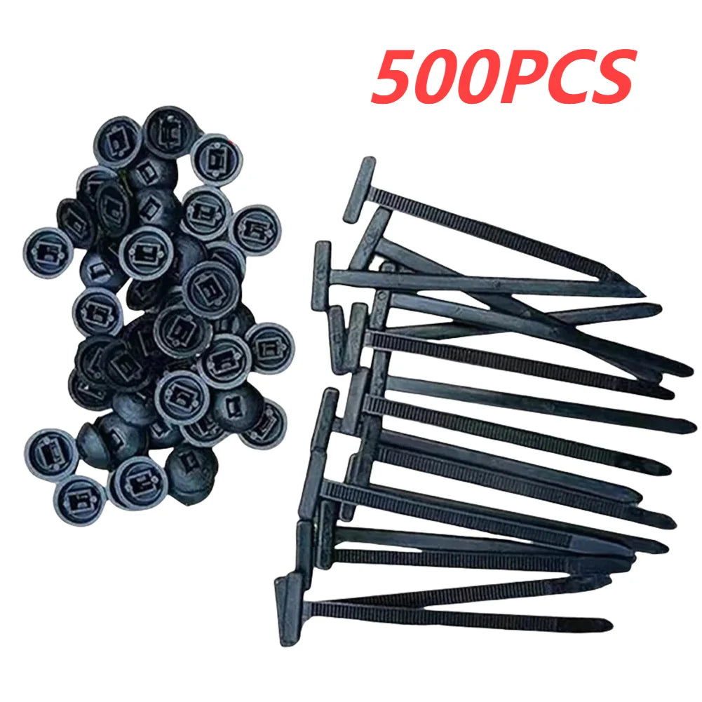30/50/100/200/500PCS Plastic Cable Ties Black Reusable Self Locking Nylon Clamps Cord Tie Duty Cables Universal Cable Tie