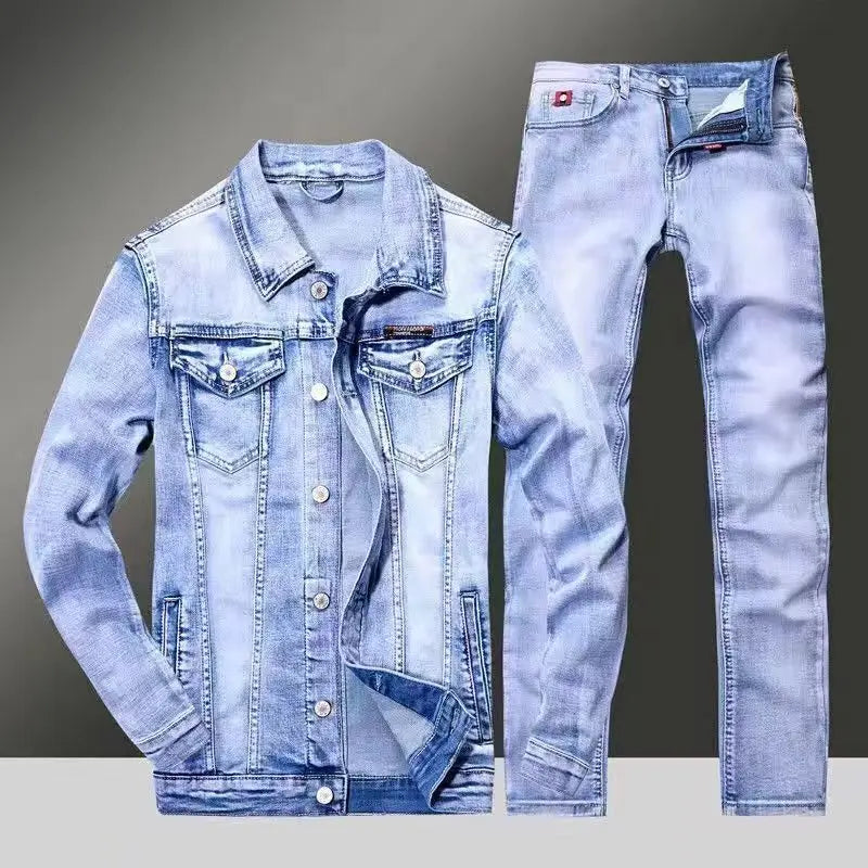 Ensemble denim en jeans 2 pièces Printemps/Automne