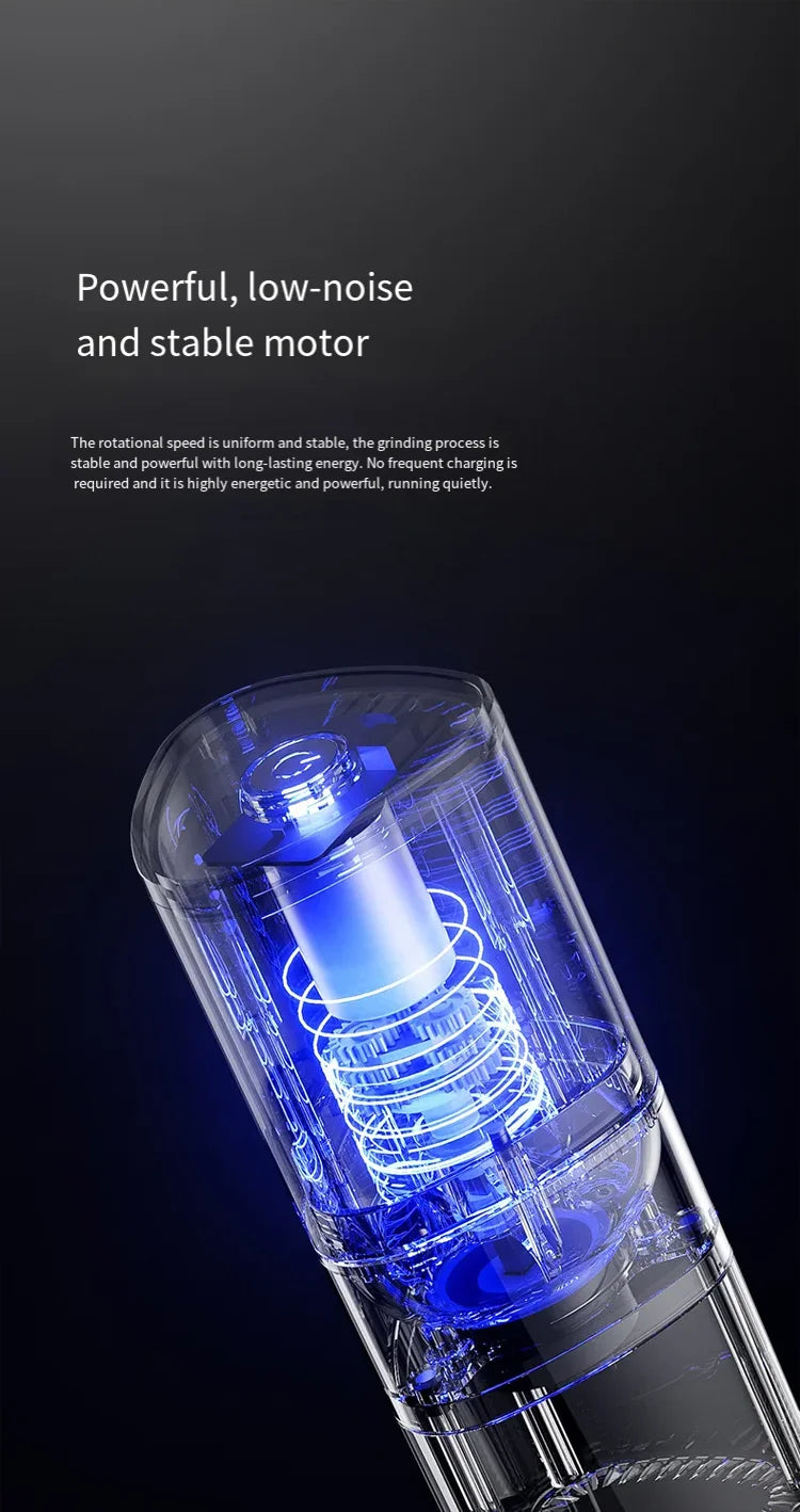 Household Electric Coffee Bean Grinder Multi-Level Adjustment Fast Grinding No Residue Anti-Scalding Design Suitable For Brewing