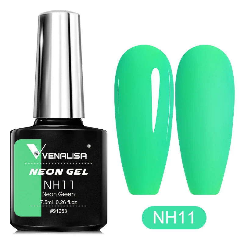 Vernis à ongles en gel néon  pour manucure 7,5 ml