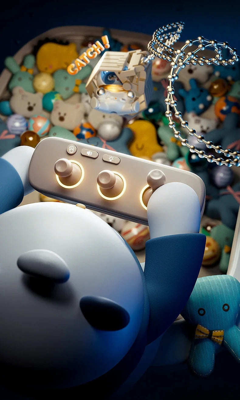 Big Size Doll Machine Kids Coin Operated Play Game Mini Claw Catch Toy Crane Machines Music Doll Children Xmas Gifts Toys