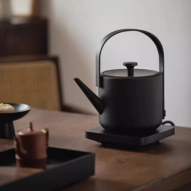 XiaoTi Electric Kettle Beautiful Retro Style 304 Stainless Steel Electric Tea Kettle For Home Office Hotel Fast Boiling 600ml