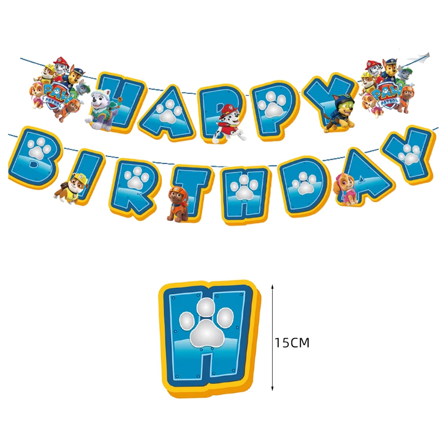 PAW Patrol Birthday Decoration Supplies Party Favor Water cups plates tableware Knife fork and spoon Party tableware and supplie