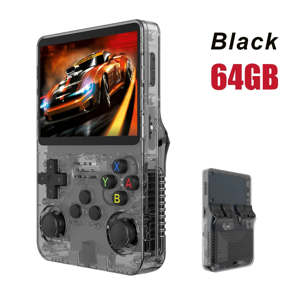 R36S Retro Handheld Video Game Console Linux System 3.5 Inch IPS Screen Portable Pocket Video Player 64G 128GB Games Boy Gift