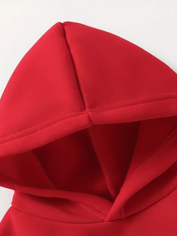 Spring Autumn Baby Boy Dinosaur Print Fleece Hoodie And Pants Two-Piece Casual Set Long Sleeve Thermal Outfit for Toddlers