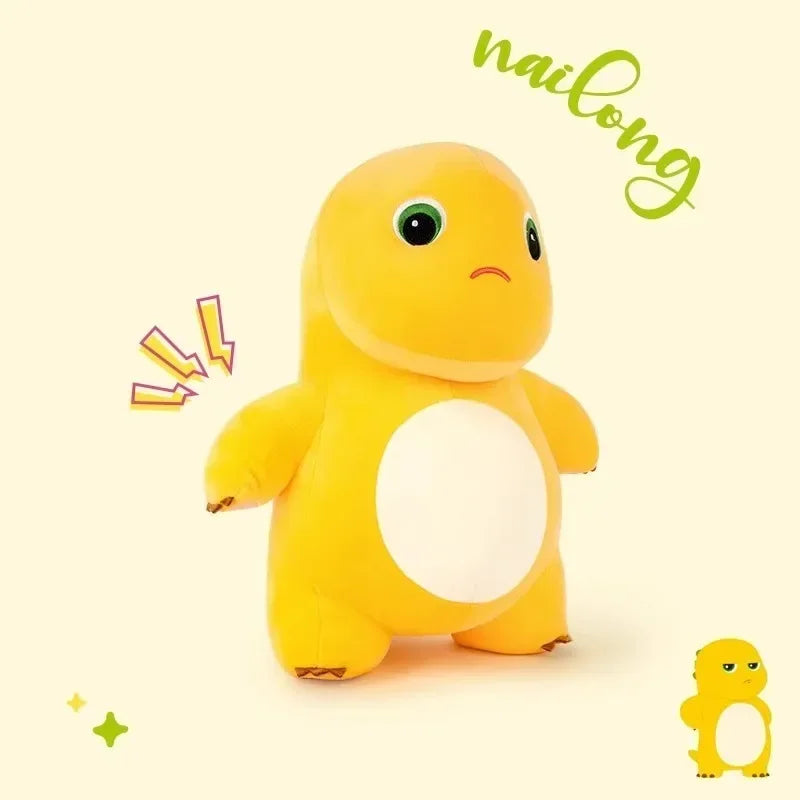 Kawaii Anime Cartoon Little Milk Dragon Doll Cute Dinosaur Stuffed Plush Toy Cute Doll Giving Girls Sleeping Pillow Gift