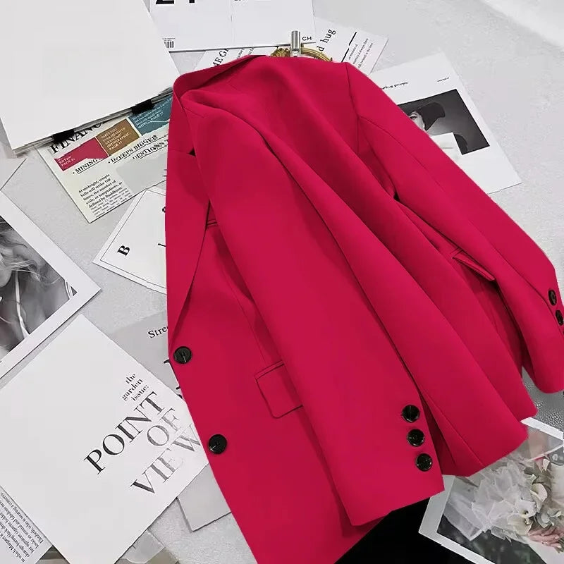 Veste a simple boutonnage slim fit élégant