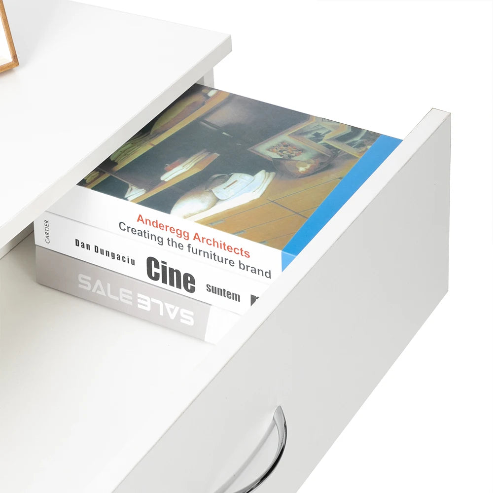 Commode moderne simple 4-MELCommode blanche