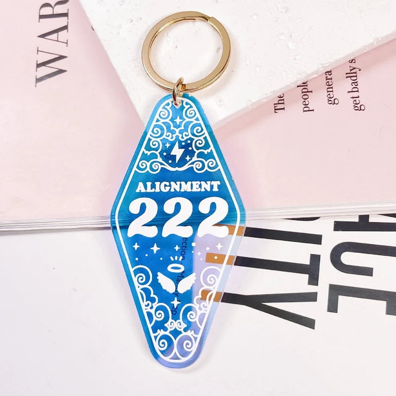 777 444 1111 888 222 تغيير الألوان والأرقام والأكريليك سلسلة مفاتيح هدية فندقية علامة سلسلة مفاتيح سلاسل مفاتيح مراوح مكتب الفندق شعار مخصص