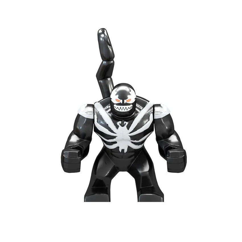 Hot Marvel movie Avengers DIY superhero 3D model character set building block assembly toy children's birthday gift boy girl