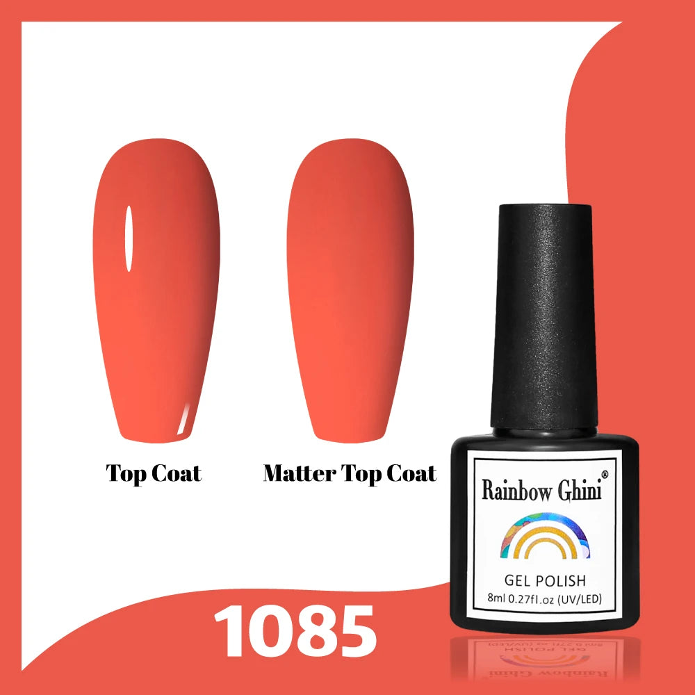 Gel Vernis à ongles semis permanents Paillettes 8Ml 150 couleurs