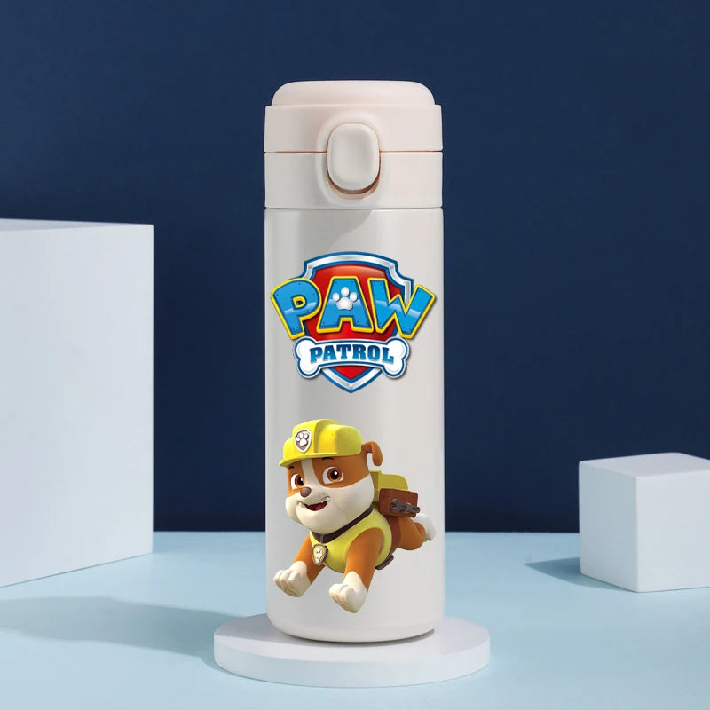 PAW Patrol 420 ML Thermos Mug Anime Kawaii Cartoon 304 Stainless Steel Portable Water Cup Travel Water Bottle Cups Kids Gifts