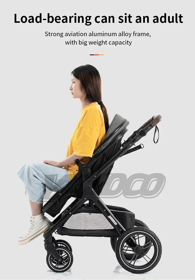 عربة أطفال 3 في 1، عربة أطفال بأربع عجلات، سيارة أطفال 2 في 1، عربات أطفال خفيفة الوزن، عربات أطفال متعددة الوظائف، عربة أطفال، بوشيت