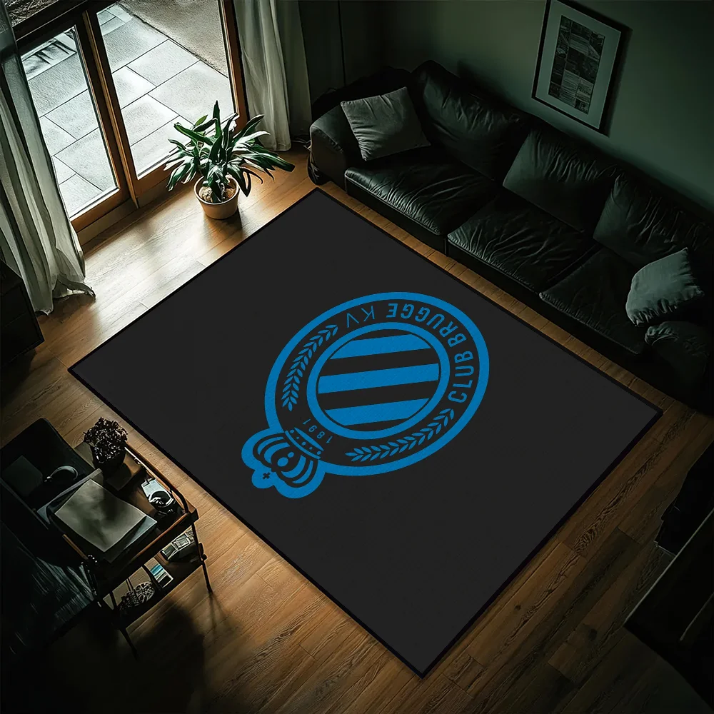 Club B-BruggeS K-KV Door Mat Entrance Non-slip Washable Kitchen Carpet Living Room Hallway Rug Bathroom Decoration