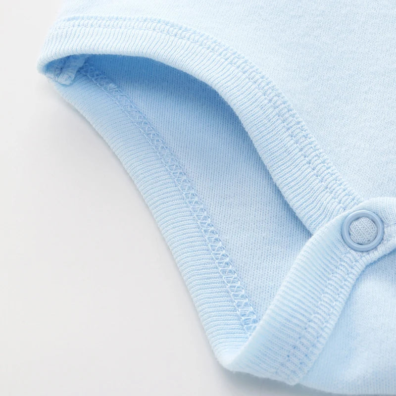 2-Piece Set Baby Short Sleeve Triangle Bodysuits I Love Dad I Love Mom' Design Holiday Infant Clothing Newborn Boy Girl Outfits