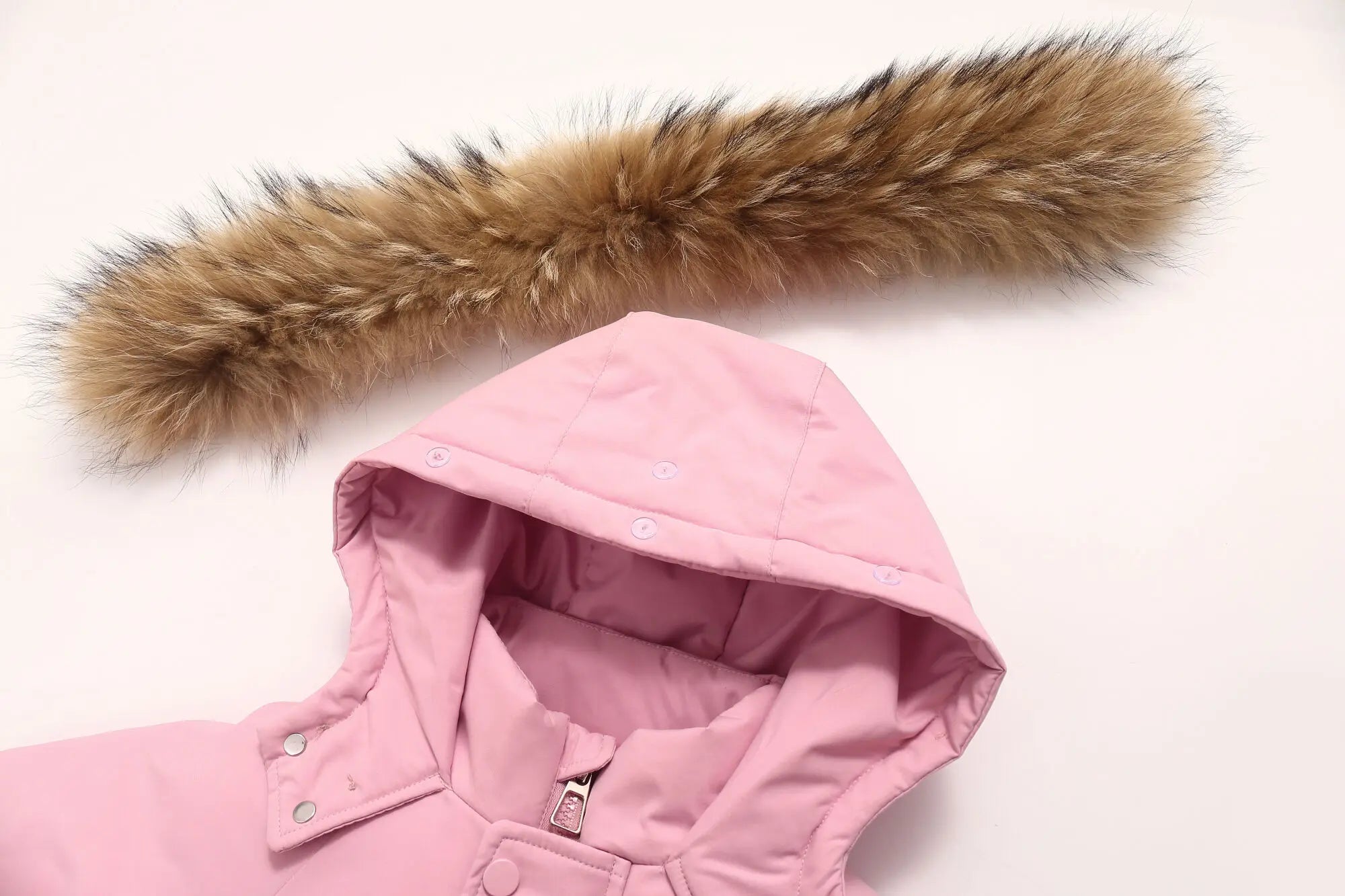 -30 winter snow overalls clothing clothes snowsuit duck down jacket kids girl coat Park infant boy jumpsuit baby toddler romper