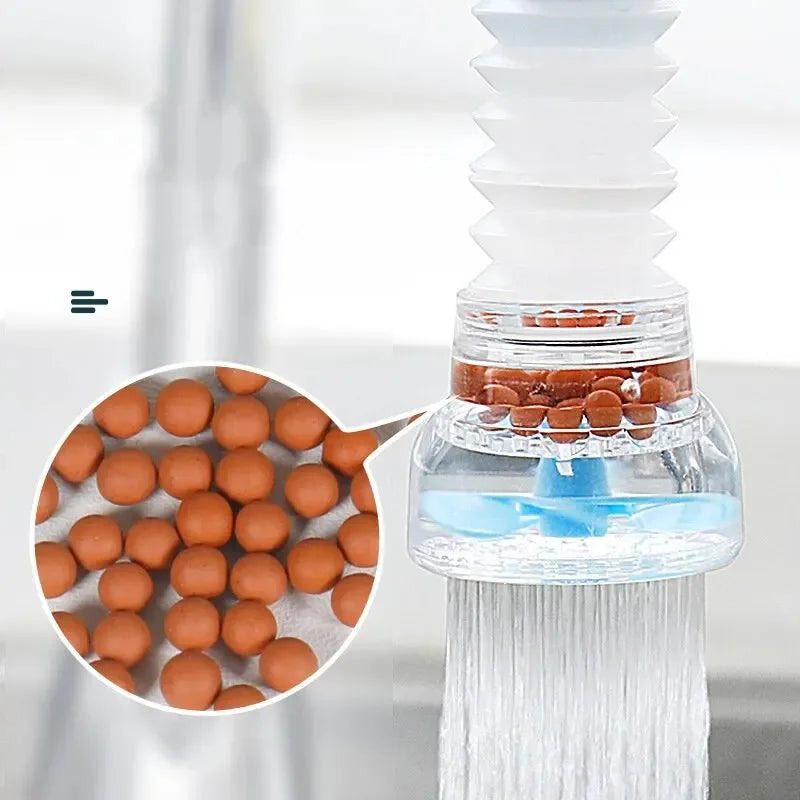 360 Rotation Universal Faucet Bubbler Swivel Water Saving Economizer Head Shower Kitchen Faucet Nozzle Adapter Sink Accessories