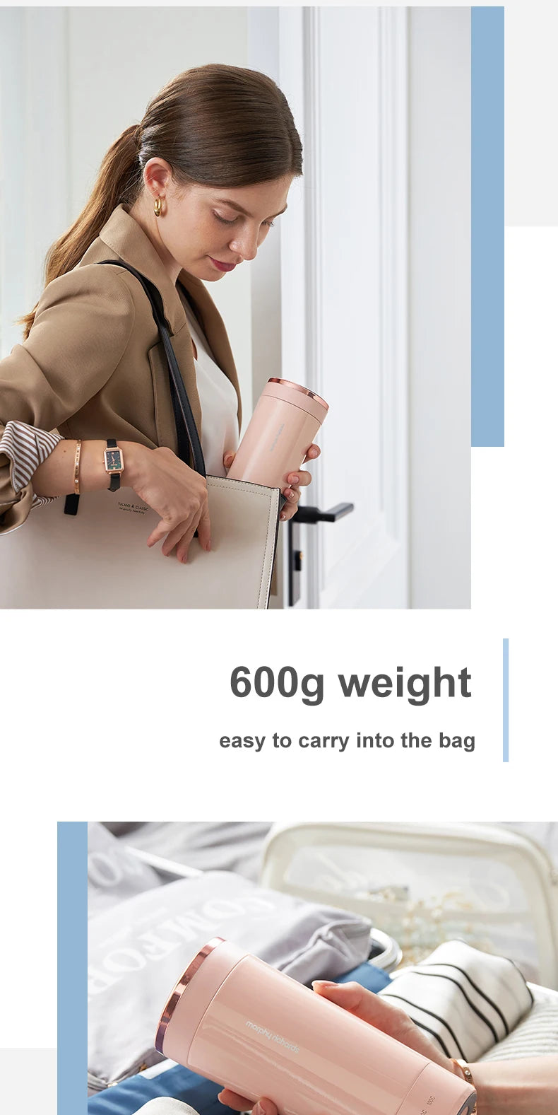 Morphy Richards Electric Kettle 300ML Mini Insulated Kettle for Tea and Coffee Home Kitchen Appliances For Travel Dormitory