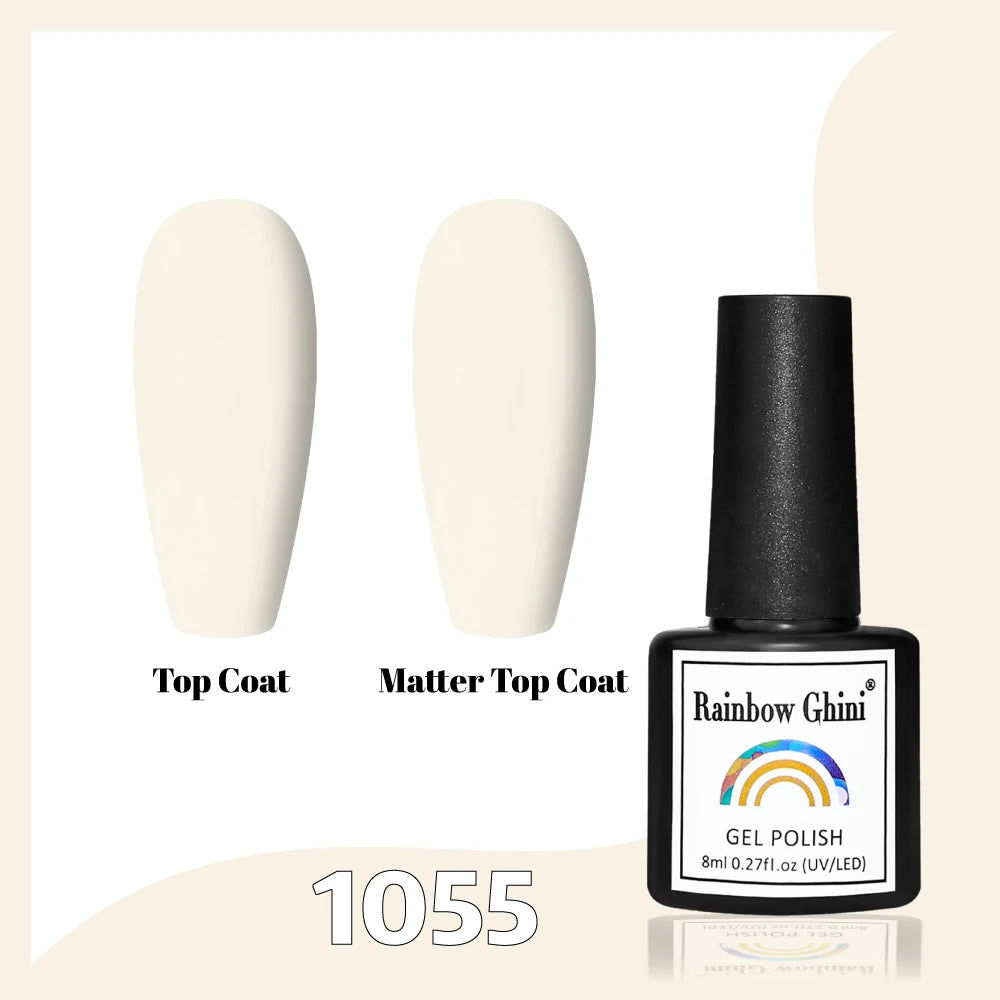 Gel Vernis à ongles semis permanents Paillettes 8Ml 150 couleurs