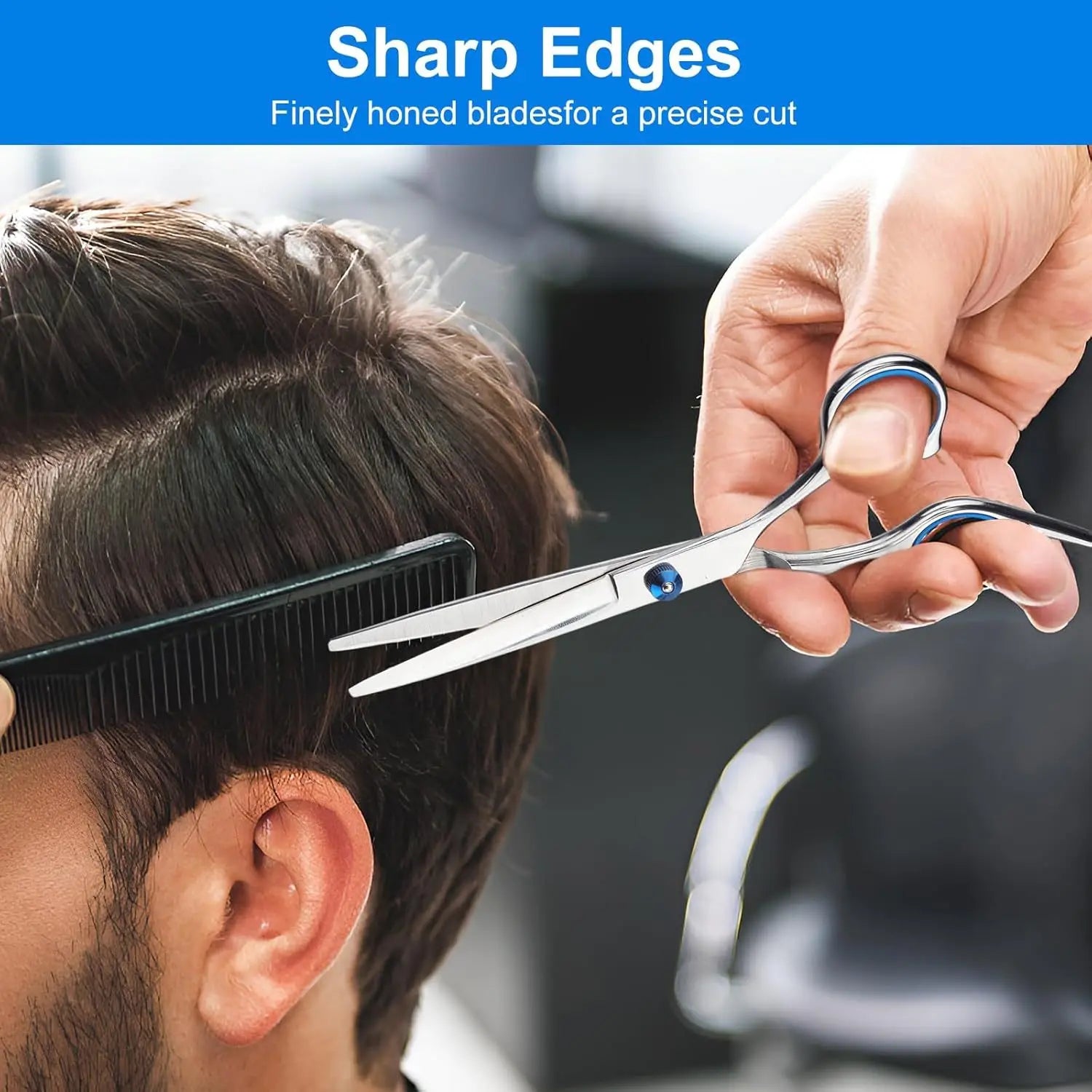 2/3/4/5pcs Ensemble coupe de cheveux