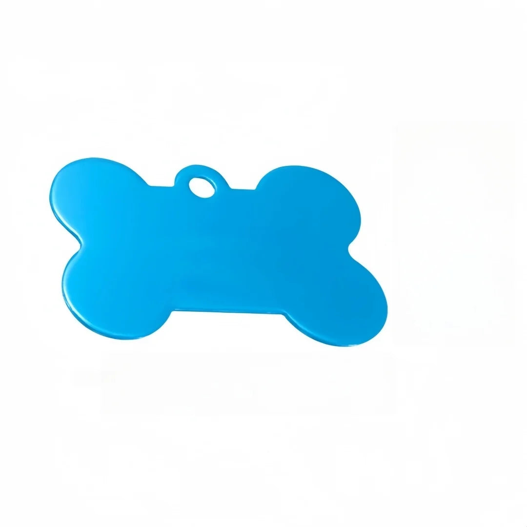 Personalized Pet ID Tag for Dogs & Cats - Deep Engraved Aluminum Collar Nameplate with Free Engraving |  Address, Number