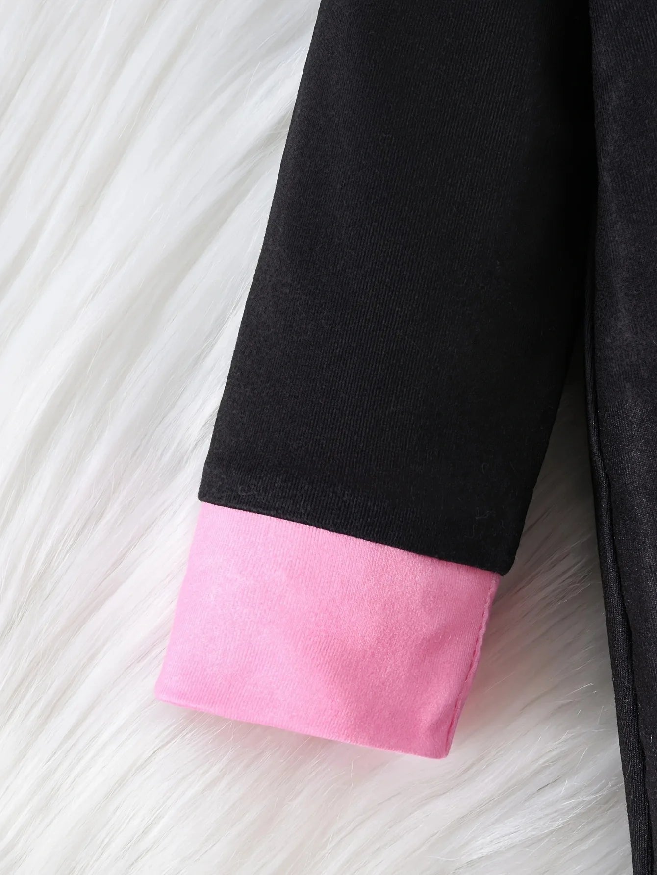 Newborn baby girl's spring and autumn crown letter print long sleeved openable jumpsuit