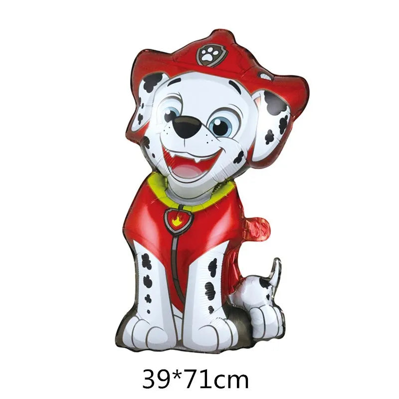 PAW Patrol Birthday Decor Foil Balloon Paw Patrol Party Supplies Toys Children Birthday Party Decoration Supplies Baby Shower
