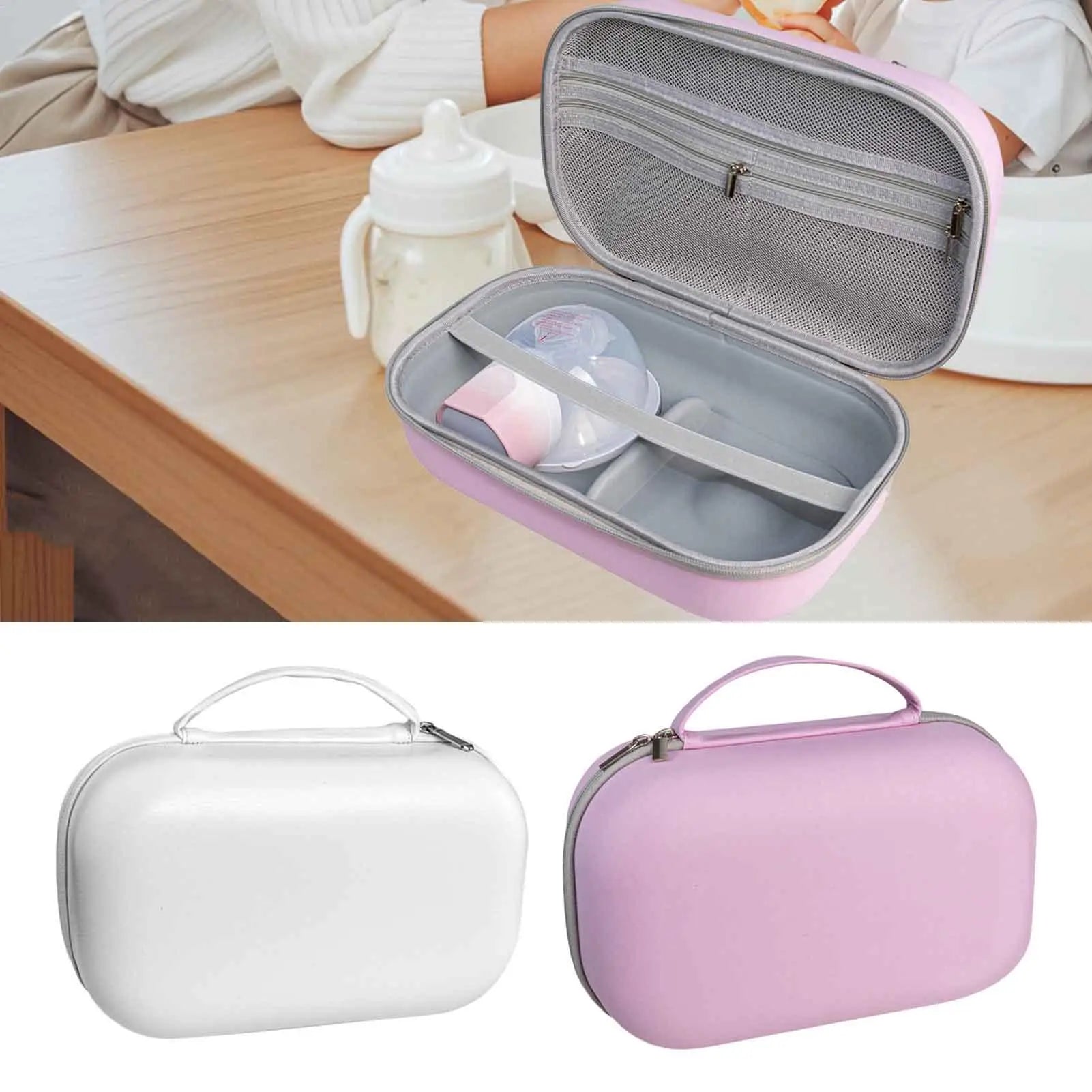 Portable Wearable Breast Pump Container Insulated Bottle Bags for Outdoor Travel Nursing Work Women Mother family use