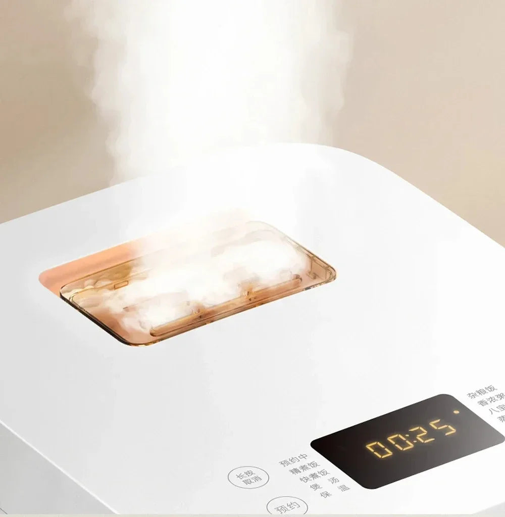 Xiaomi Mijia Rice Cooker C1 Pro 4L 860W, 28-Min Fast Cook 24H Preset Black Crystal Non-Stick Pot Top Touch Control Warmer