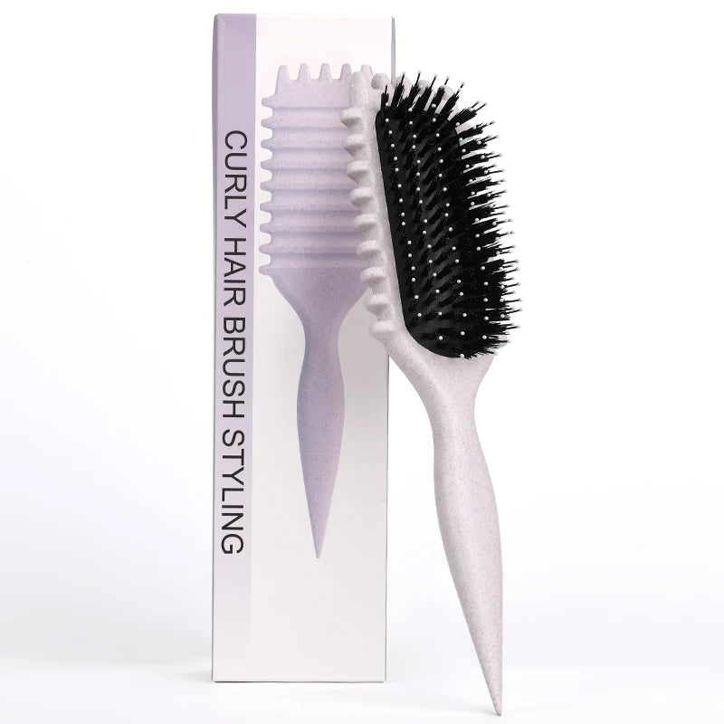 Brosse pour la mise en forme des boucles pour hommes et femmes
