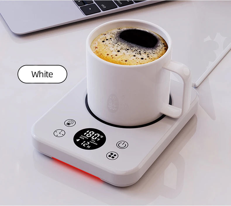 36W Coffee Mug Warmer Cup Heater Heating Pad Electric Hot Plate 9 Gear Temperature Warmer Coaster For Milk Tea Water 220V