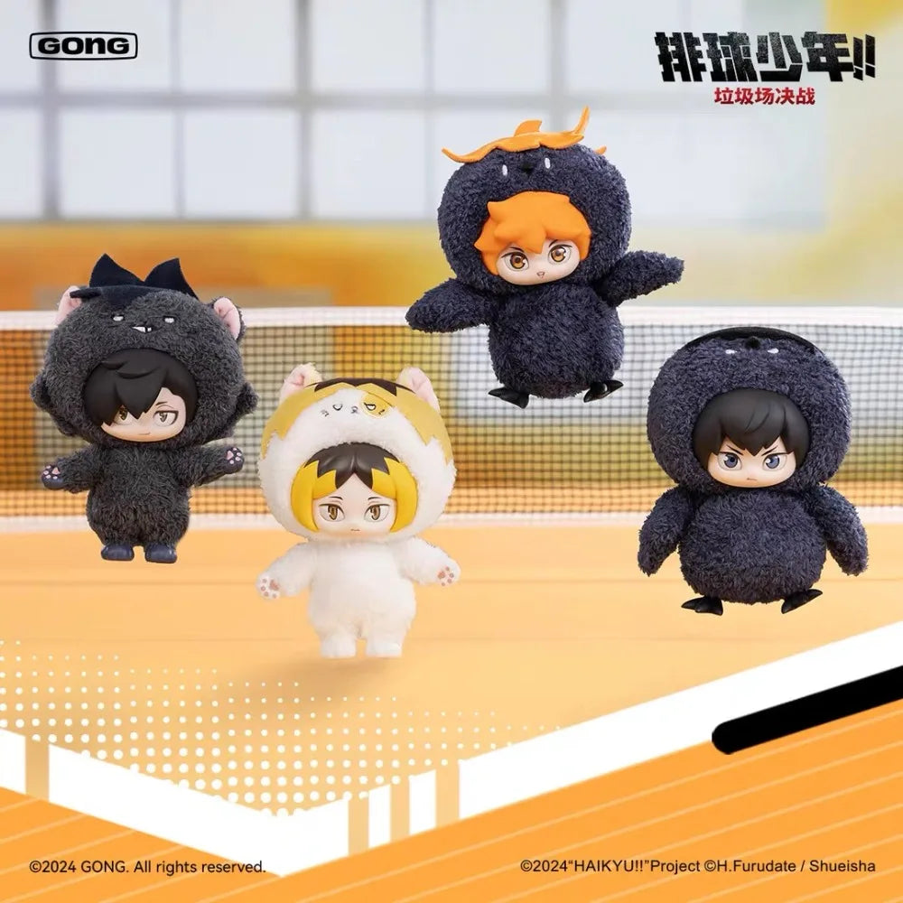 In Stock New Haikyuu!! Yu Nishinoya Anime Tadashi Yamaguchi Shoyo Hinata Blind Box Vinyl Pendant Anime Toys Peripheral